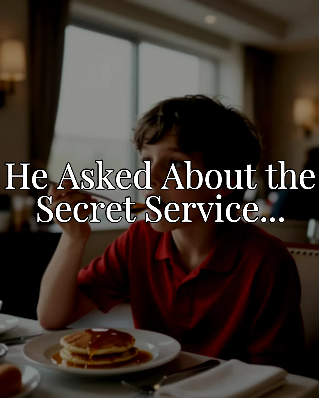 I Saw a Kid Blow My Family's Cover...