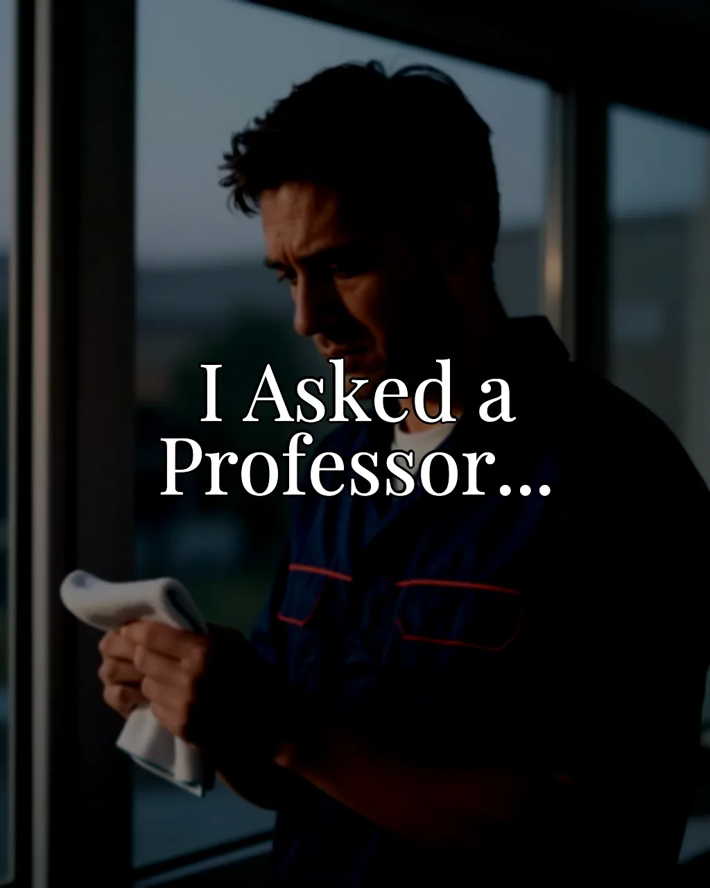 I Asked a Professor 'Is That How We Ask?'...